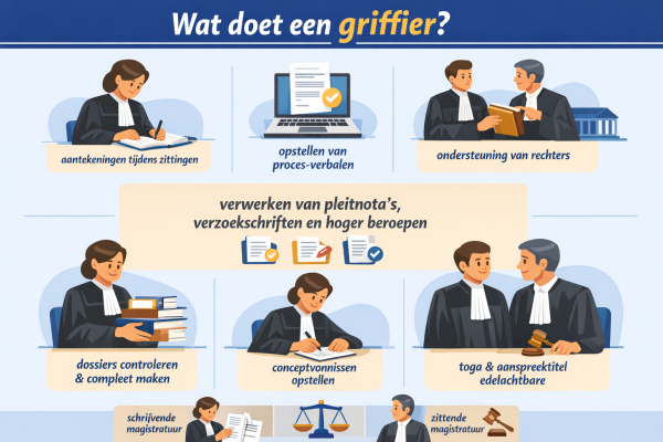 Alles over het beroep griffier Wat doet een griffier